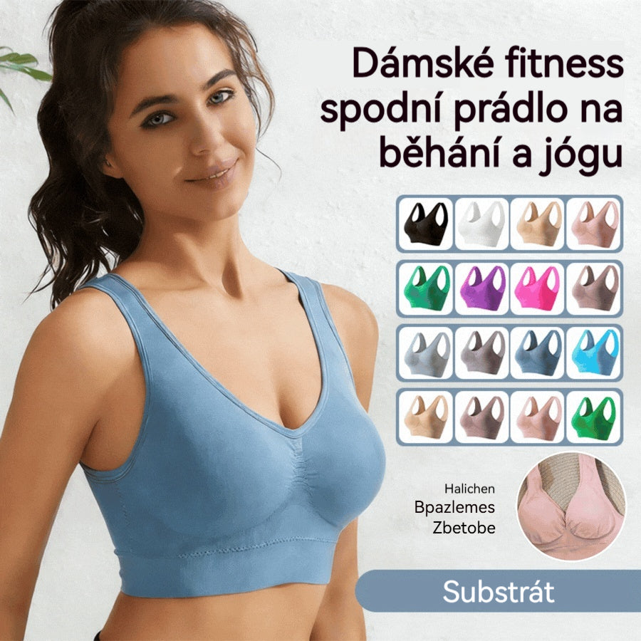 【4 položky】【S-5XL】Sexy push-up podprsenka bez kostic a pro větší velikosti 4236653