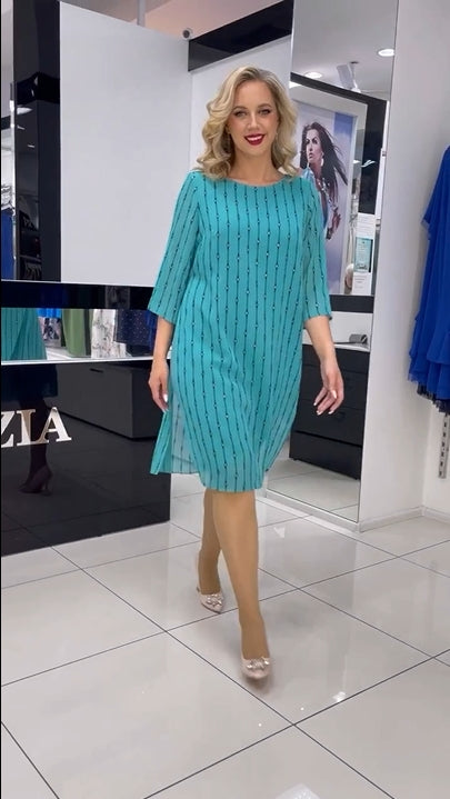 🔥🥰【S-5XL】2024 nowa modna sukienka dla kobiet, nowość-3573410