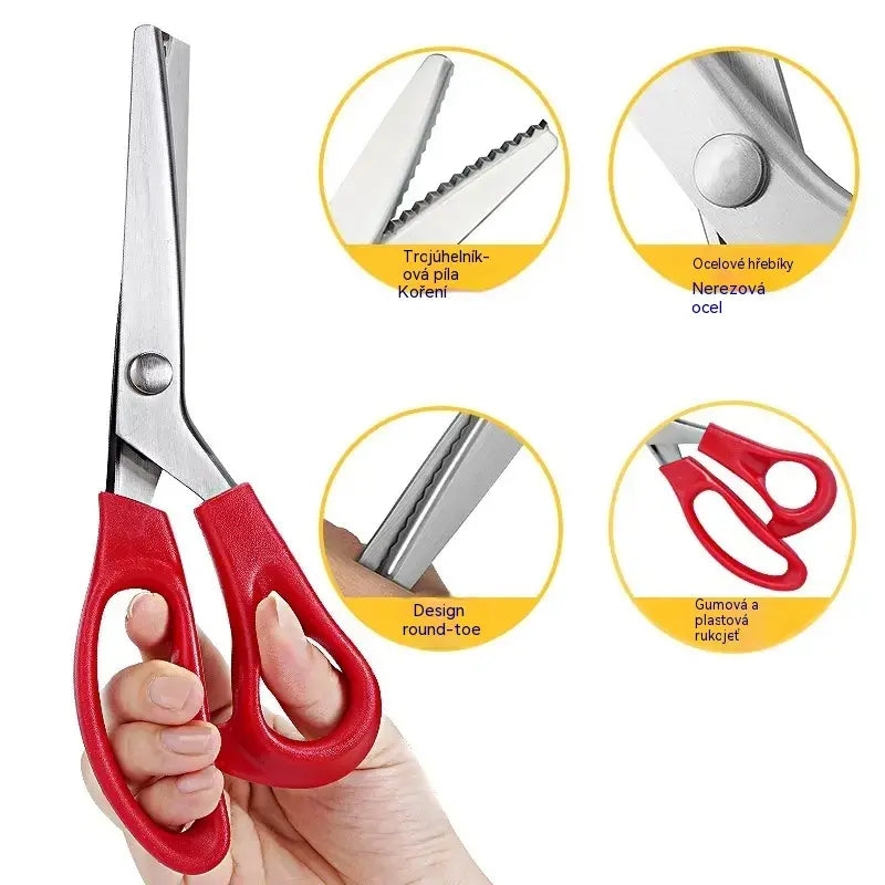 🌟🧵✂️✨ Šicí a krajkové nůžky pro kutily 🧵💖 Přesné a snadné stříhání pokaždé, které vám pomůže vytvořit si vlastní mistrovská díla 🎀