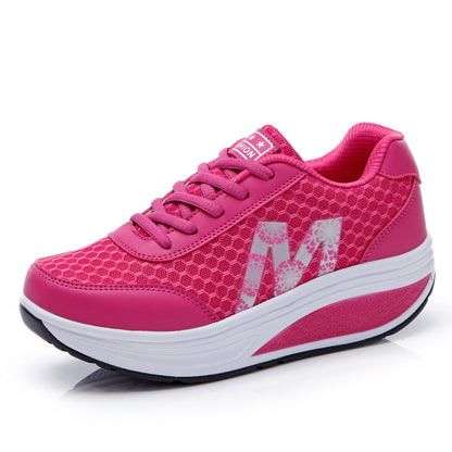 🔥【35-43】🦄 Letnie modne damskie siateczkowe oddychające lekkie i wygodne buty sportowe-4083278