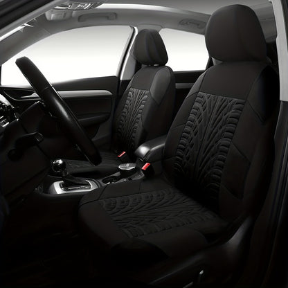 🚗🚗【Oferta ograniczona czasowo】2025 nowy modny uniwersalny miękki skórzany zestaw pokrowców na siedzenia samochodowe-3995062