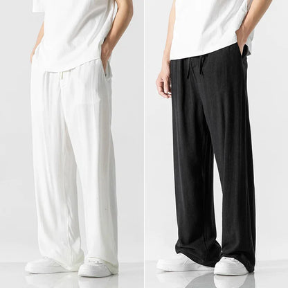 🔥👖【Kupte 1 a dostanete 1 zdarma】Pohodlné letní kalhoty z bavlny a lnu pro volný čas
