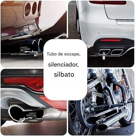Silbato de escape con sonido turbo – Metal duradero y llamativo