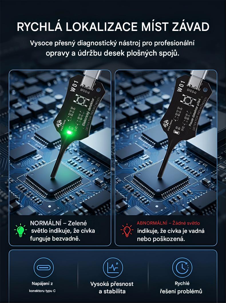 🧰🚗Tester indukčnosti OSS, přístroj pro testování oprav mobilních telefonů.