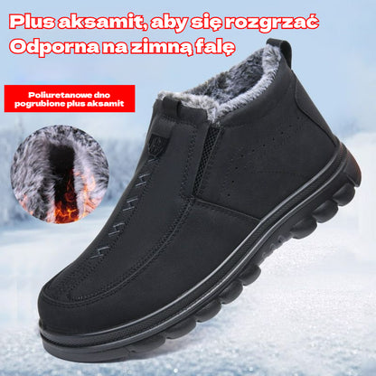 【39-47】Męskie, zimowe, ciepłe, codzienne buty, z okrągłymi noskami, ciepłe i wygodne. 4170845