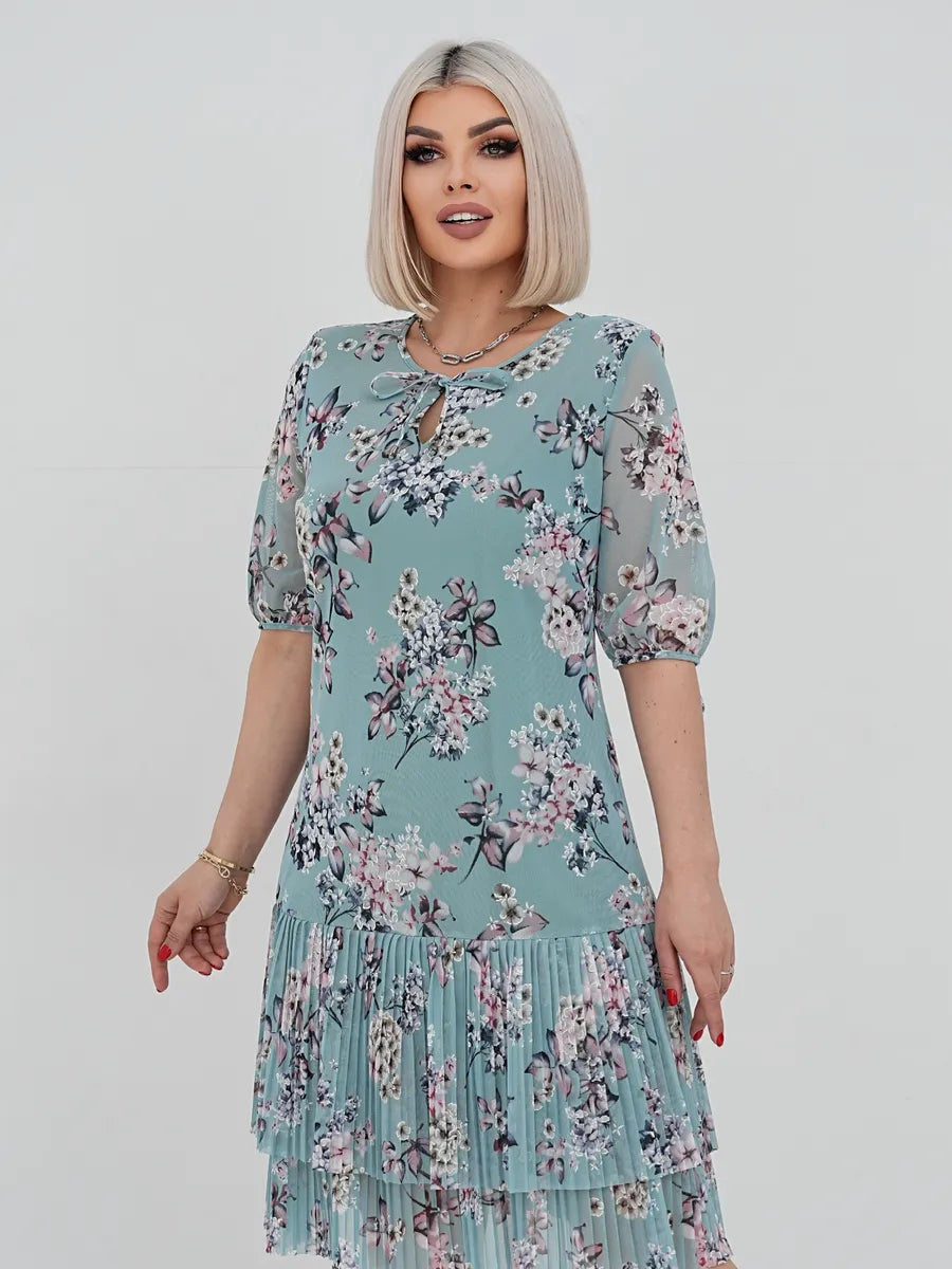 💃👗【S–5XL】Elegantní plisované krajkové šaty 2026 – Stylové, pohodlné, sleva 50 %, doprava zdarma