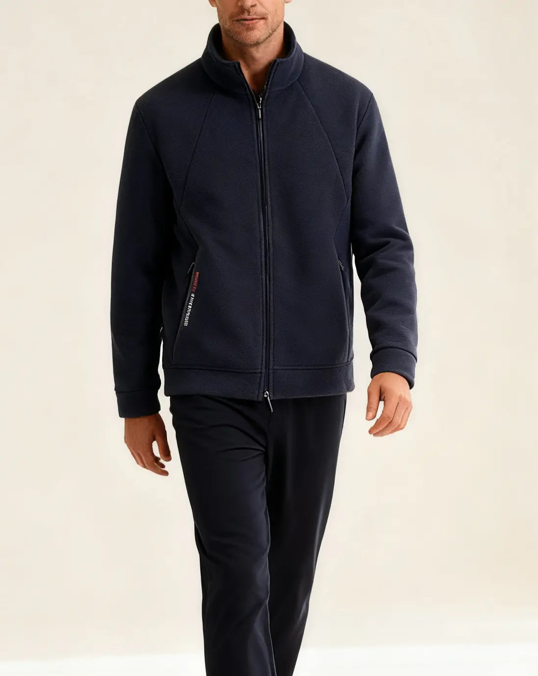 🧣【50% POPUST】 【M-5XL】 Moški debeli flisni jopič – na voljo v velikih velikostih, topel in udoben za jesen in zimo