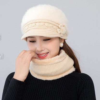 💥 49% OFF-【Czapki+Szalik+Rękawiczki】 Stylowa czapka pluszowa na jesień i zimę-3807893