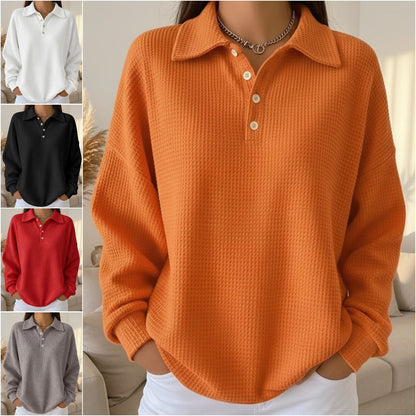 [S-5XL] Nueva camisa polo de cuello liso de otoño/invierno 4181973