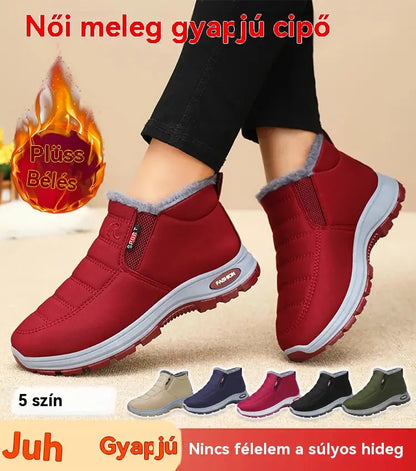🔥【35-48】Unisex téli csizma plüss béléssel - meleg, kényelmes és csúszásmentes hideg időjárásra