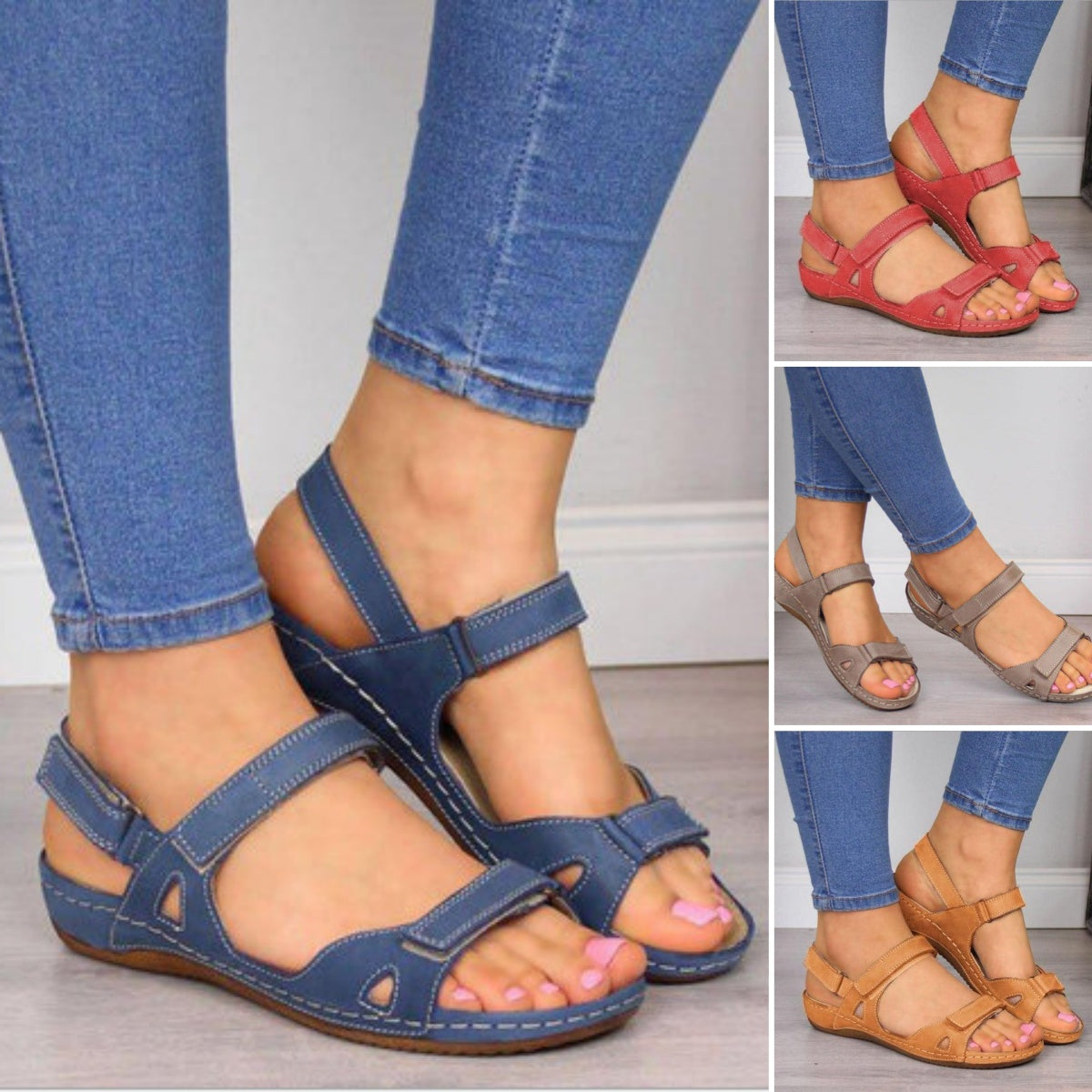 ✨50% kedvezmény 👡【35-43】Új stílusú női légáteresztő szandál
