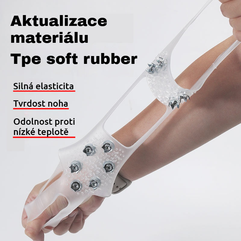 👴🚶🏔️Kup 1, a 1 dostaniesz gratis🔥Niewidoczne, 5-zębowe, antypoślizgowe ochraniacze palców, odpowiednie do wędrówek po śniegu, wspinaczki górskiej, skałkowej i chodzenia po lodzie zimą.-4209956