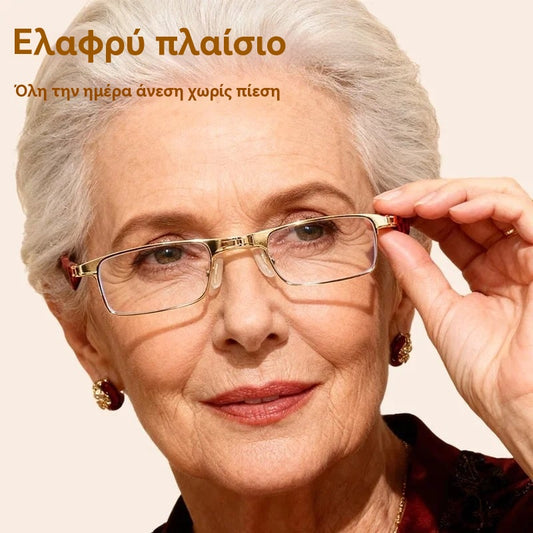 🔥【Κατάλληλα για κοντινή όραση】 Πτυσσόμενα γυαλιά ανάγνωσης με φίλτρο μπλε φωτός και θήκη