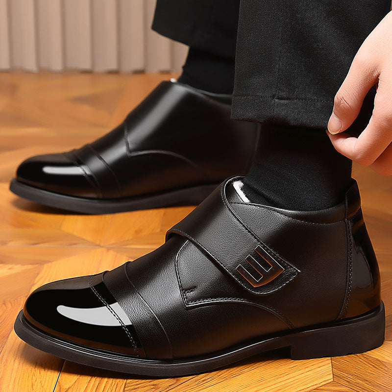 【Tallas 38-44】🔥Botas de invierno cálidas de algodón, estilo británico informal 4167546