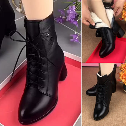 【35-41】2024 nowe buty ze skóry kaszmirowej na jesień i zimę-3800452