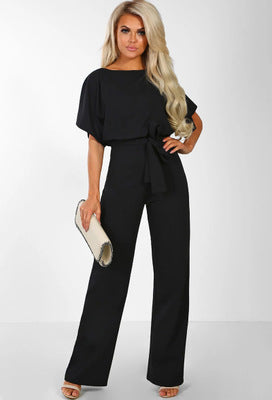 🌸【S-3XL】Elegancki kombinezon ze sznurowadłami-3698333