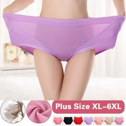 🔥🩲【6 kusů 640 Kč】Poslední den - sleva 50 % - Antibakteriální kalhotky s vysokým pasem pro kontrolu bříška