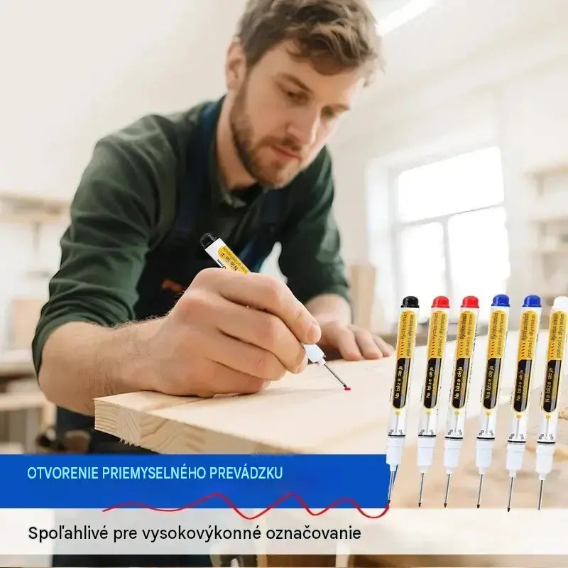 💯10 kusů ⚽Přesné, rychleschnoucí fixy na olejové bázi