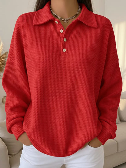[S-5XL] Nueva camisa polo de cuello liso de otoño/invierno 4181973
