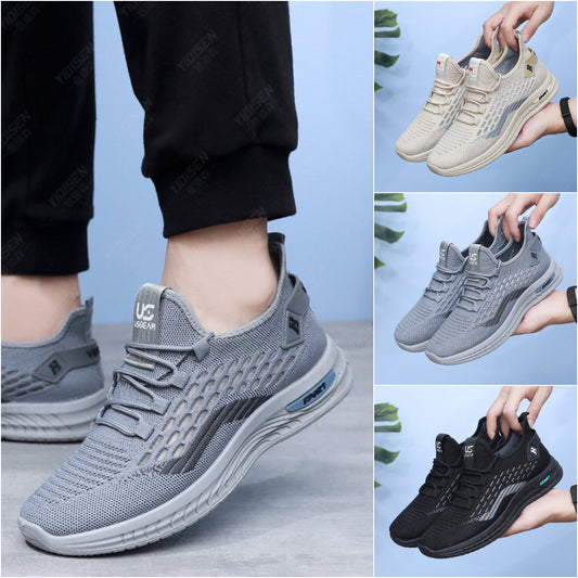 🔥30%OFF【39-44】Męskie codzienne tenisówki z siateczki-3630971