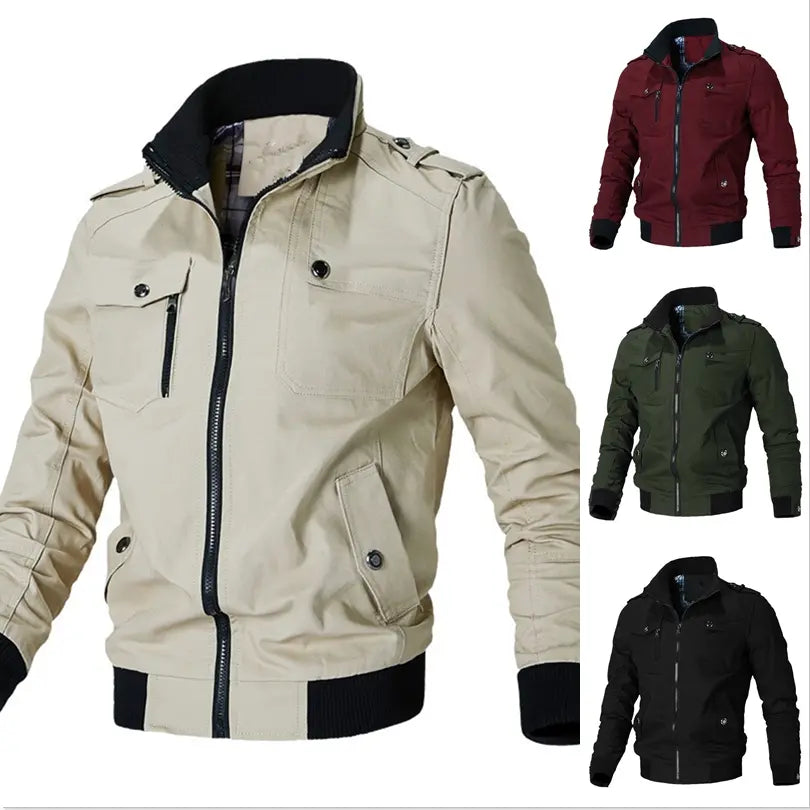 ✨ Poslední den – sleva 50 % 【M–5XL】Nová kvalitní pánská bunda, větruodolná, odolná a pohodlná