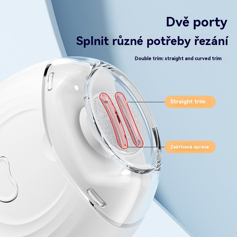 💅 Kupte 1 kus a získejte 1 zdarma! ✨ Automatický pilník na nehty (1 kus) pro bezpečnou a šetrnou péči o nehty 👶🔧-4168871