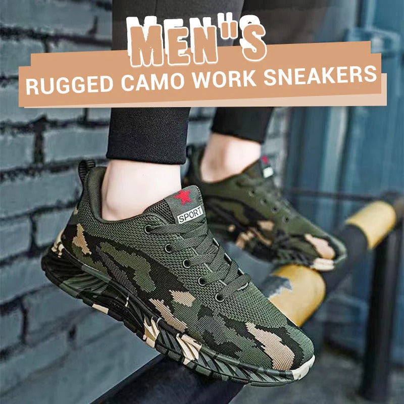 🔥Męskie buty trekkingowe w kamuflażu-4043634