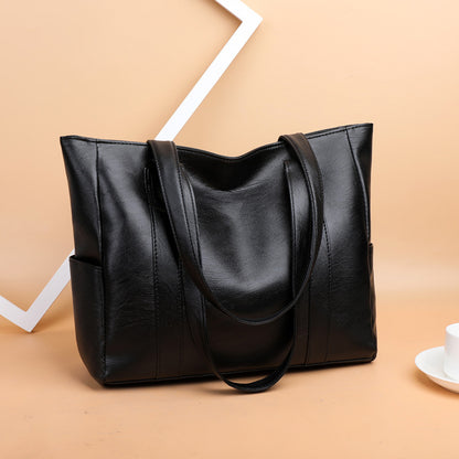 ✨👜【Gorąca wyprzedaż🔥】【Duża pojemność】Damska torba na ramię wykonana z miękkiej skóry, nowość w 2025 roku.-4023271