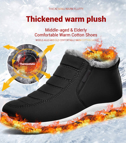 🔥【35-48】Unisex χειμερινές μπότες με βελούδινη επένδυση - ζεστές, άνετες και αντιολισθητικές για κρύο καιρό. 4137777
