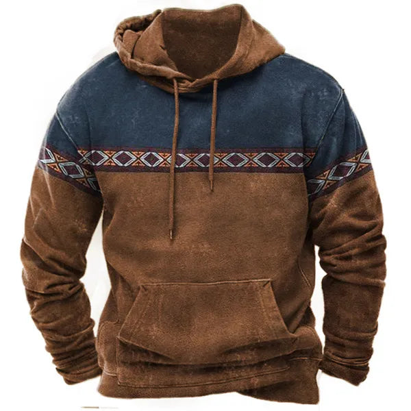 🔥[S-5XL]męska, pogrubiona bluza 3D z długimi rękawami, zapewniająca ciepło i zimno jesienią i zimą