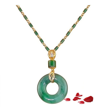 [Kup 1, otrzymaj 1 gratis]🔥GORĄCA WYPRZEDAŻ 2025🔥 Klamra modlitewna z jadeitu Hetian-4163744