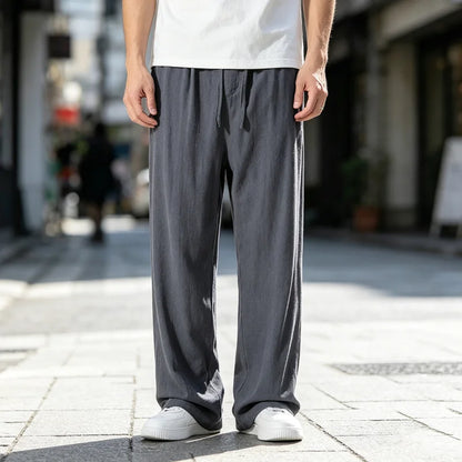 🔥👖【Kupte 1 a dostanete 1 zdarma】Pohodlné letní kalhoty z bavlny a lnu pro volný čas