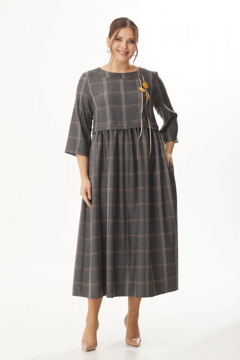 💖💖【S-5XL】🍁🍂Wysokiej jakości stylowa sukienka w nowym stylu na jesień i zimę 3846770