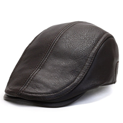 【😍Oferta ograniczona czasowo】Męski beret z owczej skóry w stylu retro-4215451