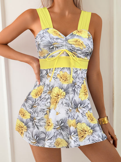 🏖️Poslední den – sleva 50 %!【S–2XL】🤩 Nové lehké dámské plavky s potiskem na léto. Rychleschnoucí a prodyšný materiál, elegantní střih pro štíhlejší vzhled.