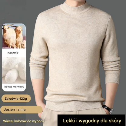 🔥【M-4XL】Koszula męska z kašmirowym kołnierzykiem ✅ miękka i delikatna dla skóry ✅ modna i łatwa do łączenia 4170975