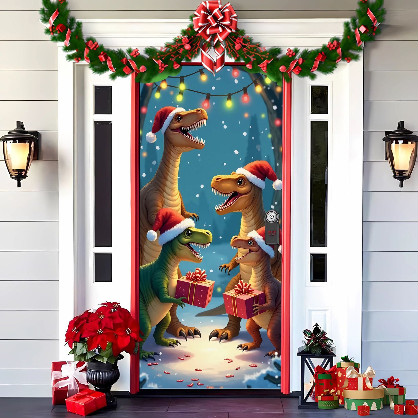 🎄 Venta anticipada de Navidad: 🎅 Decoraciones navideñas para puertas 4130249