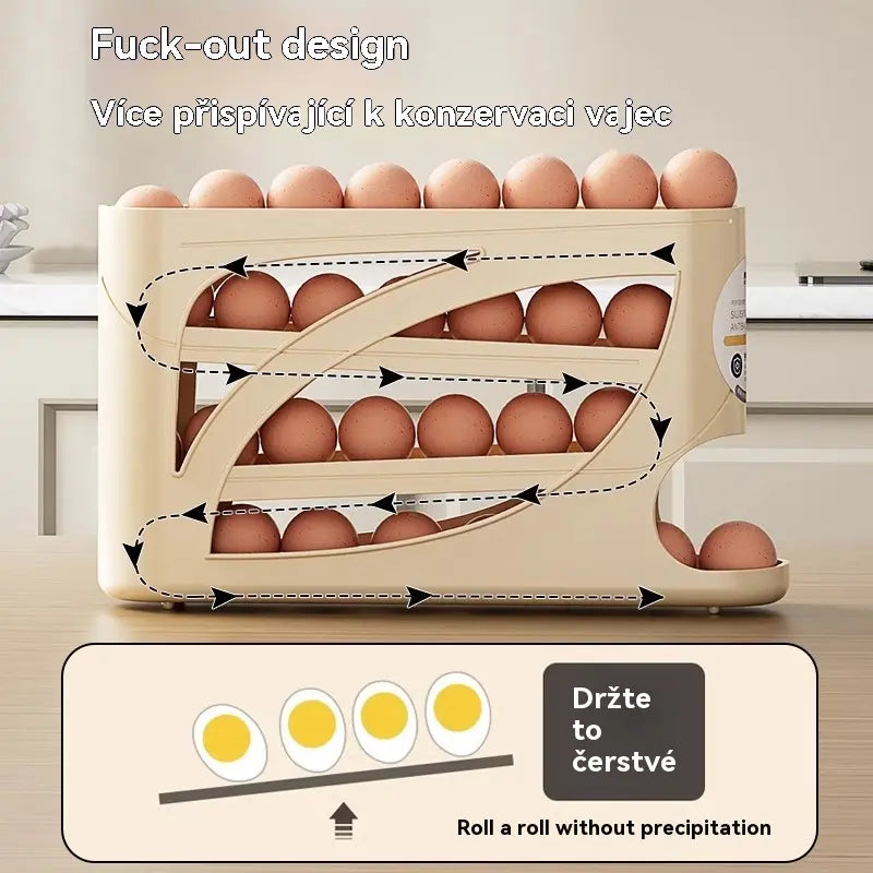 🥚🥚Posuvný skladovací karton na vejce, bezpečný pro potraviny