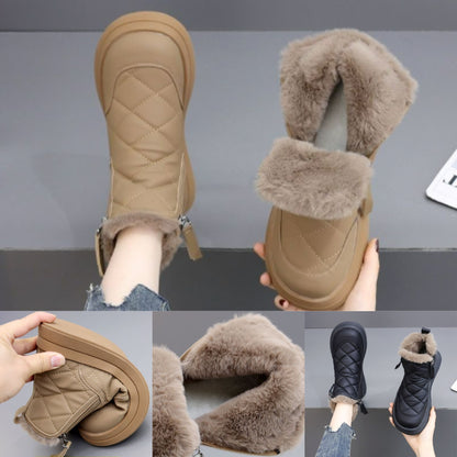 👢【35-41】[Hot Spot] 2025 Есен Зима Нови топли ботуши за сняг с дебела подметка.-4122060