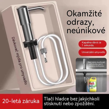 💧Sada prodlužovací trubice dávkovače saponátu do dřezu