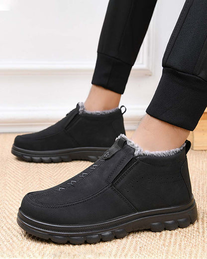 【39-47】Męskie, zimowe, ciepłe, codzienne buty, z okrągłymi noskami, ciepłe i wygodne. 4170845