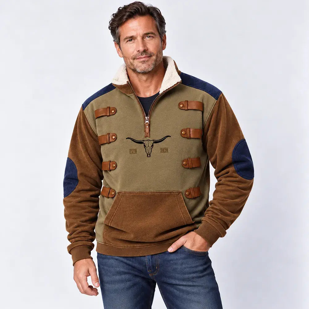 😎🔥【S-5XL】Pánská teplá mikina | Stylový 3D design | Pohodlná volba na podzim a zimu