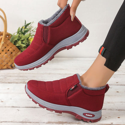 🔥【35-48】Unisex zimné topánky s fleecovou podšívkou, teplé, pohodlné a protišmykové na chladné počasie. 4137775