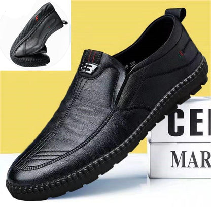 🔥Oferta ograniczona czasowo🔥【39-44】 2024 nowe wygodne skórzane buty męskie-3758662