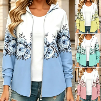 🔥 Novinka – sleva 50 % 🥰【S–5XL】Stylová zimní bunda s kapucí a potiskem, nová kolekce 2026