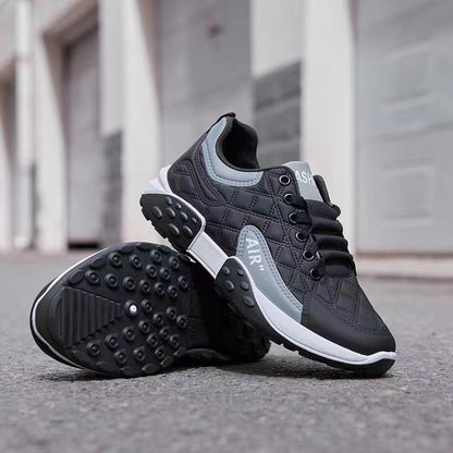 【39-44】 2024 nowe męskie skórzane buty sportowe na co dzień 3784061