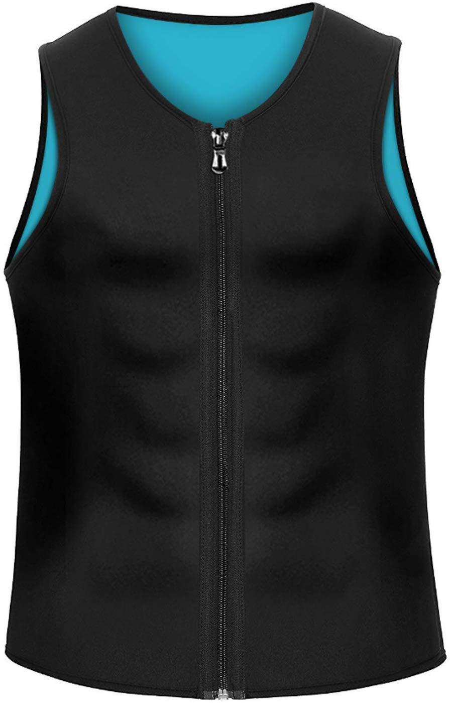 💪【Kup 1 dostań 1 za darmo】✨【S-4XL】Męska kamizelka zapinana na suwak, modelująca brzuch-4034158