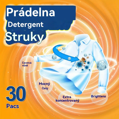✨💭👚【30 kusů】✨Extra velký kbelík 6v1 vonné perličky na prádlo odstraňují skvrny a zanechávají vůni, hladce likvidují roztoče a bakterie