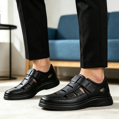 【40-45】Pánské letní boty z pravé kůže – extrémně prodyšné, pohodlné na chůzi! 👞🌬️