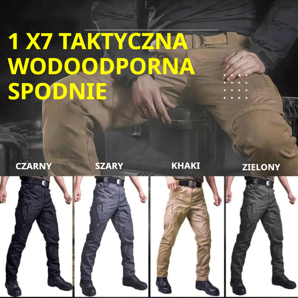 ⏳ 50% zniżki 🔥 Męskie spodnie taktyczne wojskowe, wiatroszczelne i ciepłe 4207088